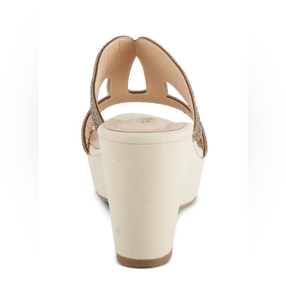 Patrizia by spring step Beige Wedge Sandals - Picture 3 of 10